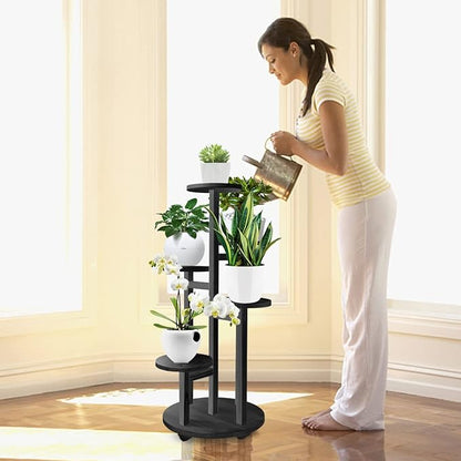 GEEBOBO 5 Tiered Tall Plant Stand