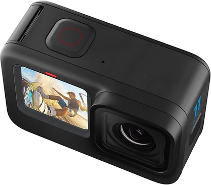 GoPro HERO11 (Hero 11) Black - Waterproof Action Camera with 5.3K Video, 27MP Photos, 1/1.9" Sensor, Live Streaming, Webcam, Stabilization + 64GB Card, 50 Piece Accessory Kit and 2 Extra Batteries