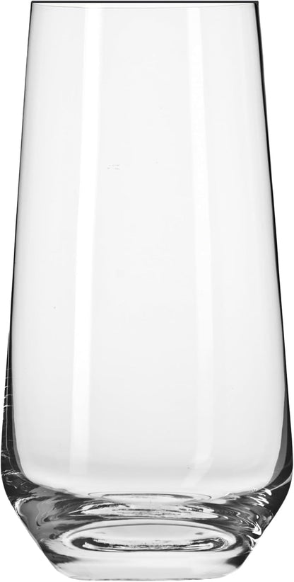 Krosno Tall Water, Drinking Glasses, 16.2 oz, Splendour Collection, Highball &