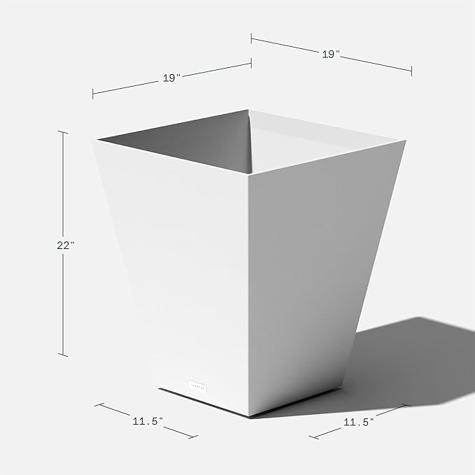 Veradek Nobleton Indoor/Outdoor Wide Square Planter