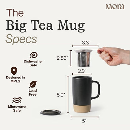 MORA Ceramics Large Tea Mug