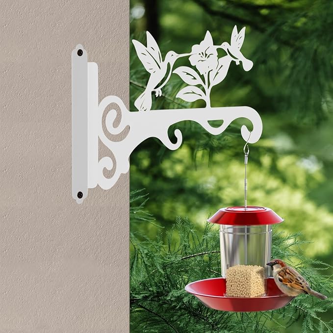Elegant Bird Pattern Wall Hooks