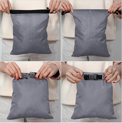 Shappy Waterproof Dry Bag Set 6 Sizes Lightweight Sacks and Long Adjustable Shoulder Strap Outdoor Water Proof Keep Gear Dry Bag Stuff Sacks for Backpacking, Boating, Hiking, Camping