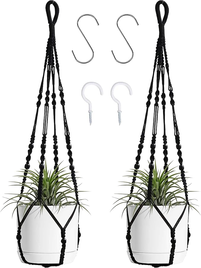 Macrame Plant Hanger Indoor Hanging