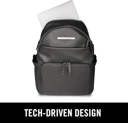 Kenneth Cole REACTION Marley Backpack, Black, 15" Laptop