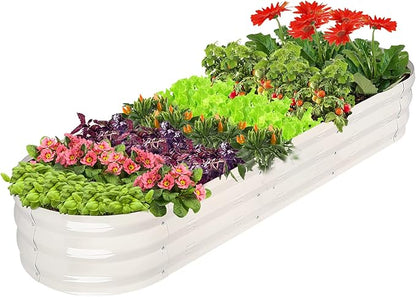 GADI 67-Inch Raised Garden Bed, Metal Planter Box