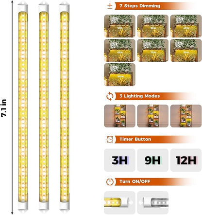 Bamworld Plant Stand with Grow Light