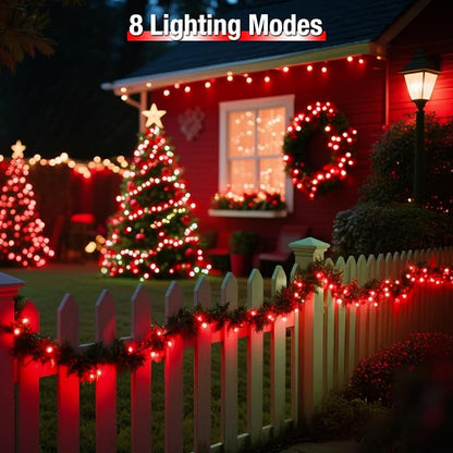 btfarm 4 Pack Solar String Lights Outdoor