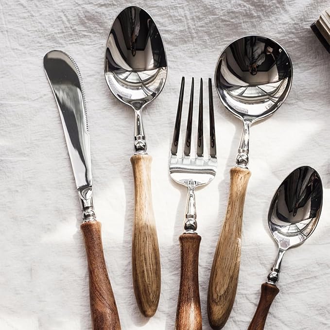 40 Piece Silverware Set Service