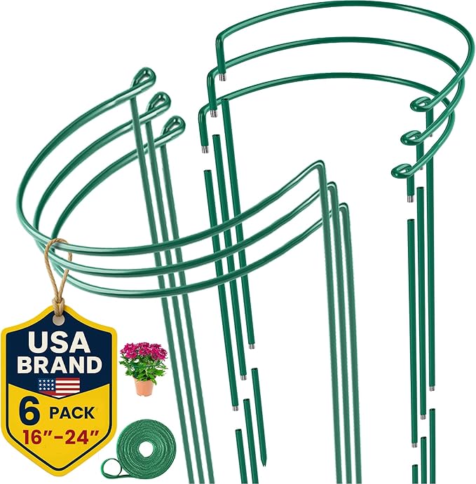 6 Pack Plant Support Stakes – Tall Plant Stakes