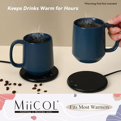 Miicol Ceramic Coffee Mug, 16 oz Large Coffee Cup, Tea Mug