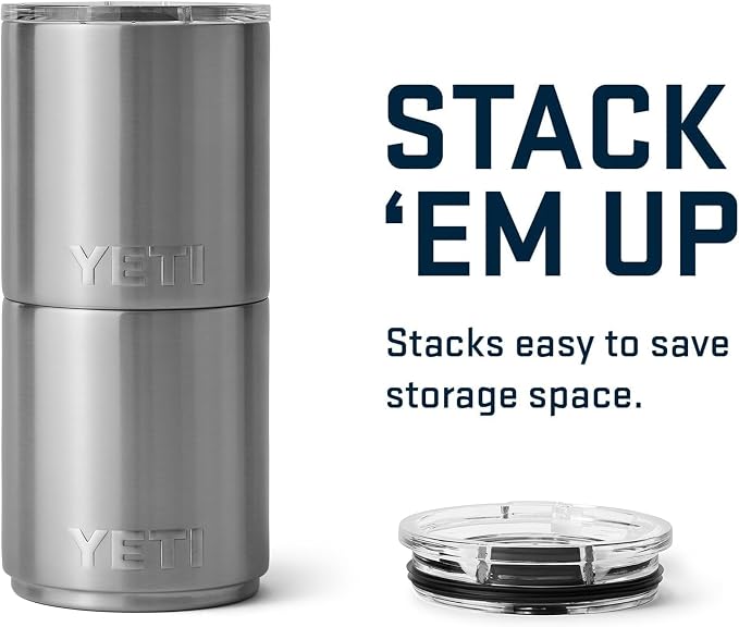 YETI Rambler 10 oz Ceramic Lined Lowball 2.0, Vacuum Insulated