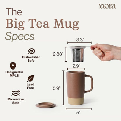 MORA Ceramics Large Tea Mug