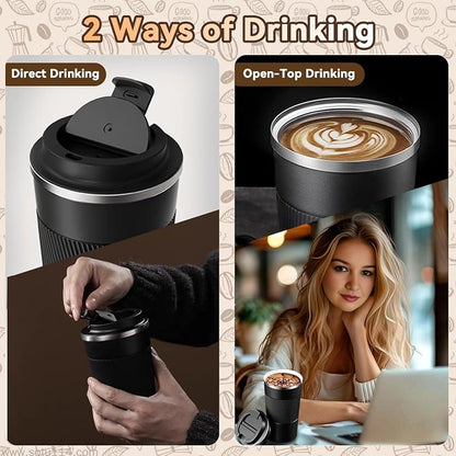 17OZ Travel Coffee Mug Insulated Coffee Cup