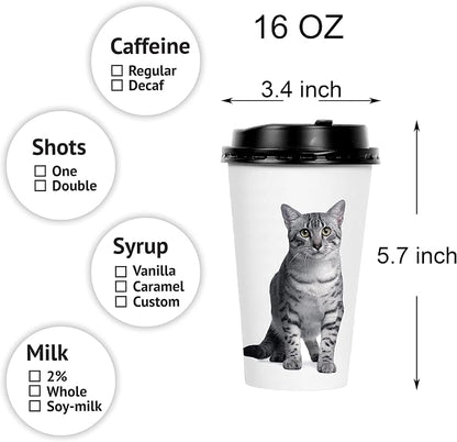 Youngever 72 Sets Disposable Coffee Cups