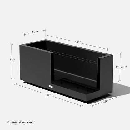 Veradek Block Series Long Box Planter