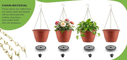 Hanging Planters 10 Inch, Self Watering Hanging Basket
