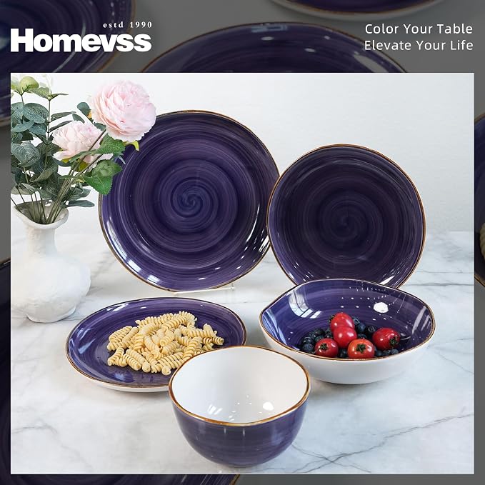 Highland 16-Piece Dinnerware Set Service