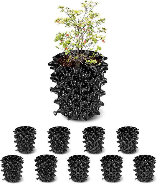 1 Gallon Air Pruning Containers, New Plastic Nursery Pots, Fruit Vegetable