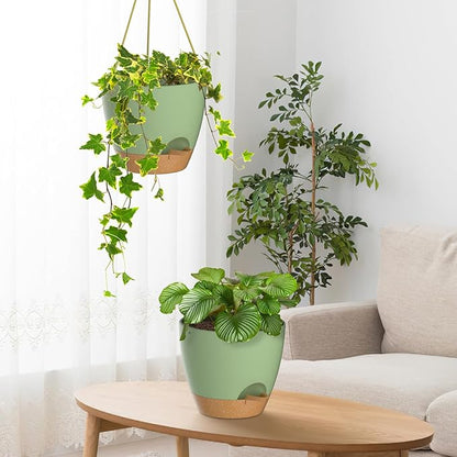 ZMTECH 6.5 Inch Hanging Planters