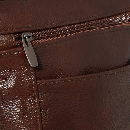 Krediz leather Crossbody Purses for Women, Multi Pocket Crossbody Purse with Adjustable Strap, Soft & Durable Leather Purse
