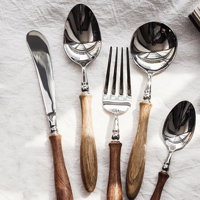 20 Piece Silverware Set Service