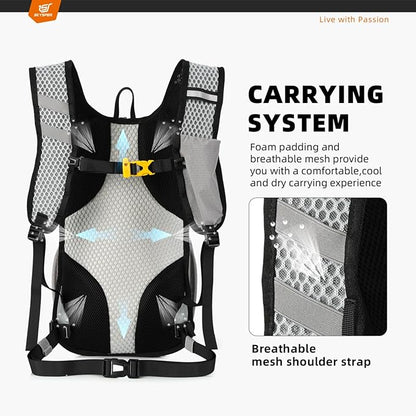 SKYSPER Small Hiking Backpack - 15L Travel Daypack Lightweight Bag Water Resistant Hiking Backpacks for Women Men