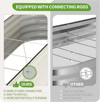 Galvanized Raised Garden Bed