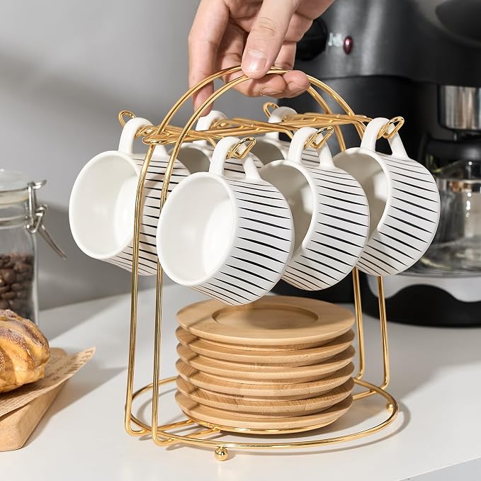 LUKA Ceramic Coffee Espresso Cups