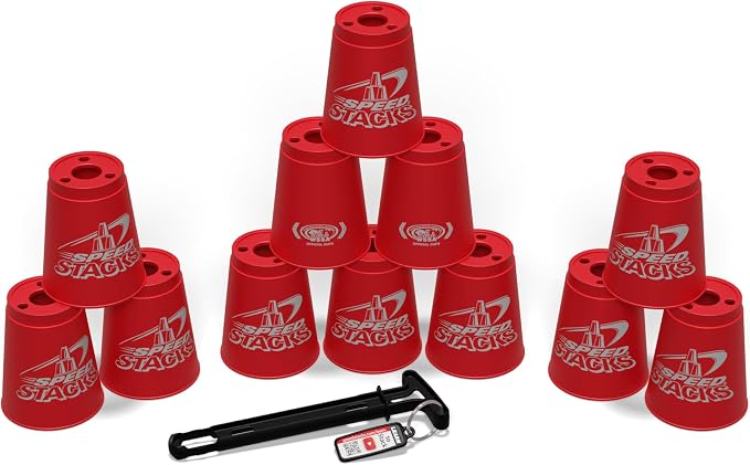 Speed Stacks | Official Sport Stacking Set, Low Friction | WSSA Approved