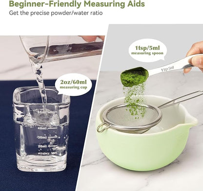 Joiish 10-Pcs Matcha Whisk Set, Matcha Kit