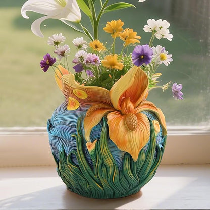 Flower Starry Sky Plant Pots