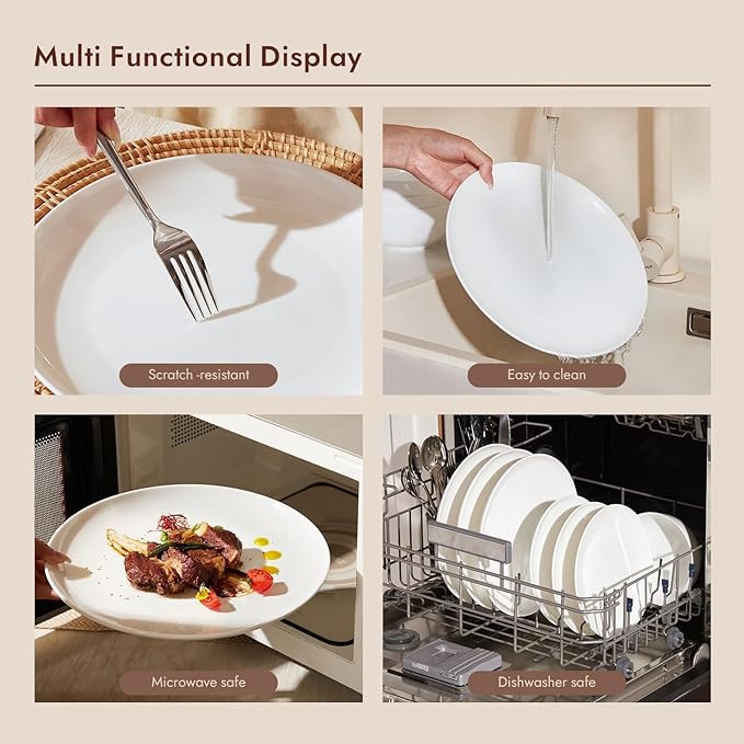 18-Piece Bone China Dinnerware Set