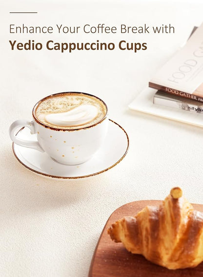 8 oz Porcelain Cappuccino Cups