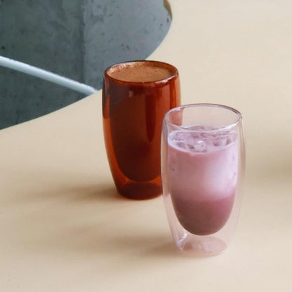 Double Walled Coffee Glass Set of 2
