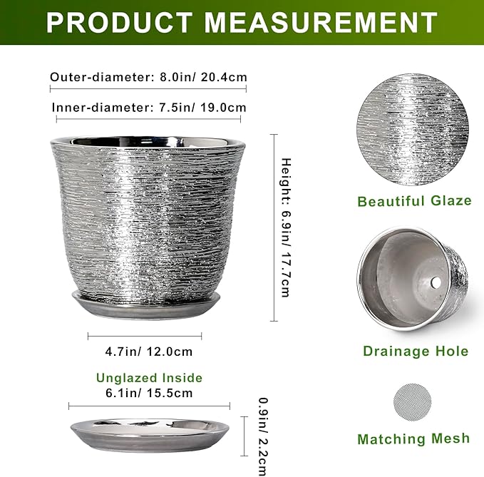 Ceramic Pots for Plants