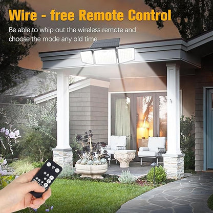 2500LM Solar Lights Outdoor