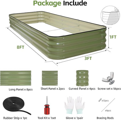 GoCampDriect 6IN1 Raised Garden Bed