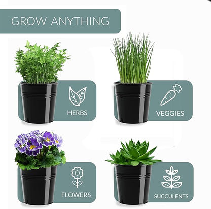 Barnyard Designs Indoor Herb Garden Planter Set