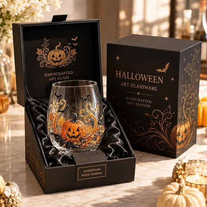 Halloween Artisan Glassware Collection