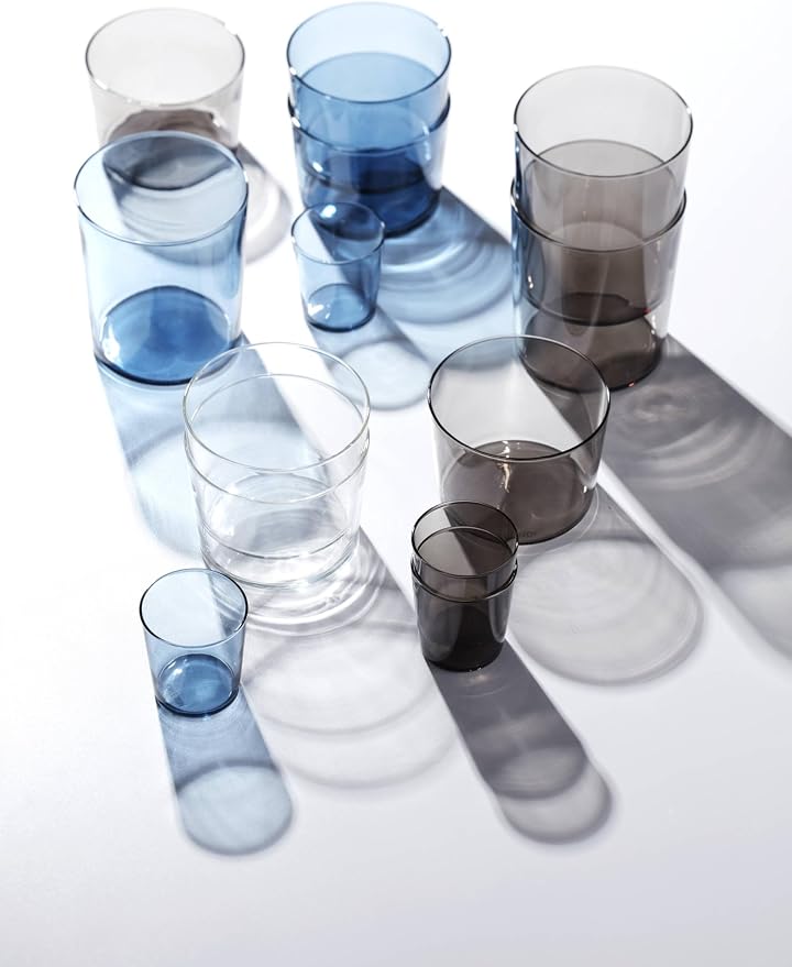 Oneida 895986 Stackables Smoke Tall Glasses