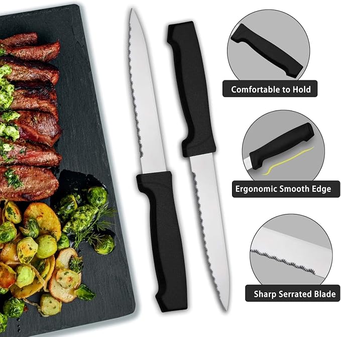 Pleafind 24-Piece Silverware Set