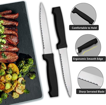 Pleafind 24-Piece Silverware Set
