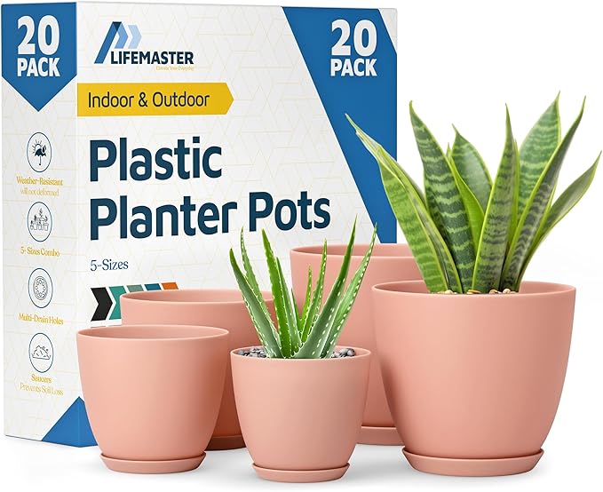 Planter Pots with Drainage Holes
