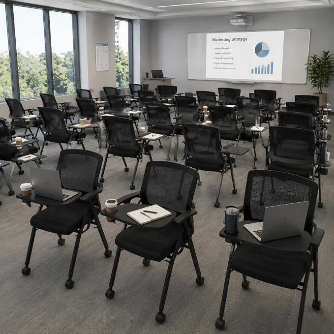 100 Pack Folding Office Chair