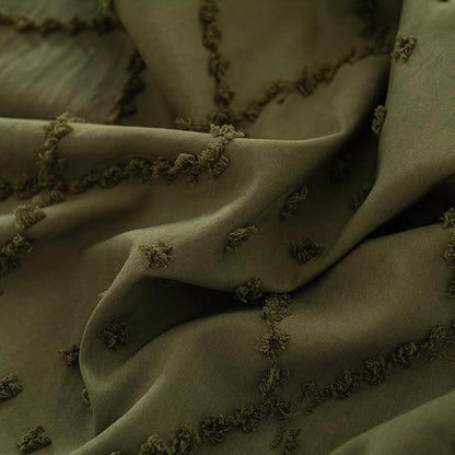 Bed Skirt Full Size Ruffled Bed Skirt with Split Corners, 18 Inch Drop Dust Ruffle Bed Skirts with Platform, Boho Tufted Shabby Chic Full Size Bed Skirts, Olive Green