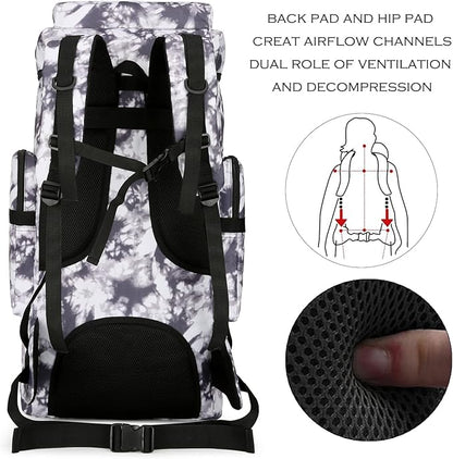 Hiking Backpack for Men 70L/100L Camping Backpack Military Rucksack Molle 3 Days Assault Pack for Climbing