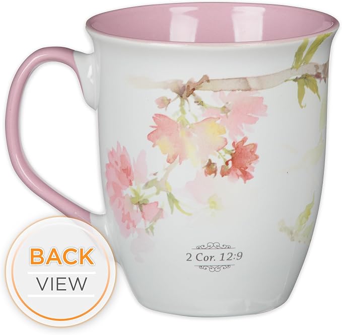 Christian Art Gifts Large Ceramic Inspirational Scripture Coffee & Tea Mug