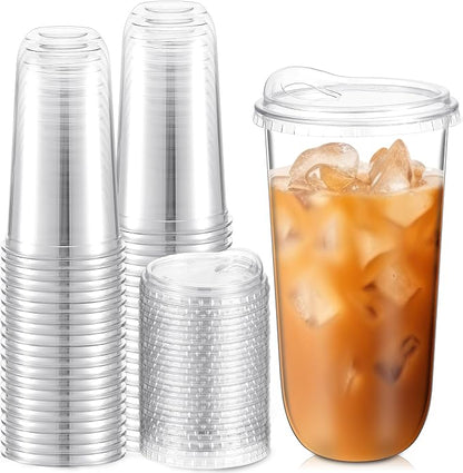 Baderke Clear Plastic Cups