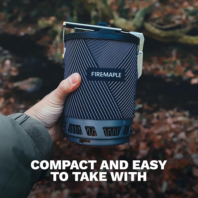 Fire-Maple Star X2 Pro Backpacking and Camping Stove-Fast Boiling, Compact and Efficient Camp Cooking Gear for Hiking, Trekking, Fishing, and Outdoor Adventures
